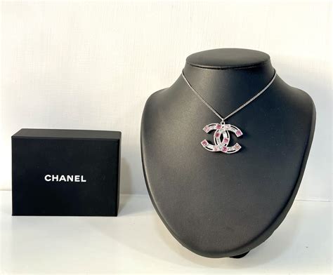 collana chanel doppia c|Collane .